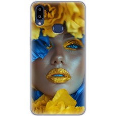 Чохол для Samsung Galaxy A10s (A107) MixCase патріотичні макіяж