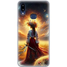 Чохол для Samsung Galaxy A10s (A107) MixCase патріотичні жінка у вишиванці