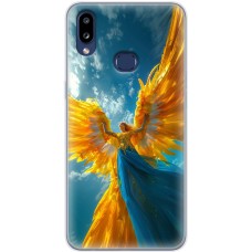 Чохол для Samsung Galaxy A10s (A107) MixCase патріотичні ангел українка