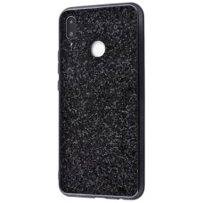 Чохол для Samsung Galaxy M20 (M205) Shining sparkles з блискітками чорний