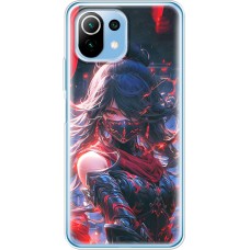 Чохол з аніме для Xiaomi Mi 11 Lite Mixcase дівчина воїн