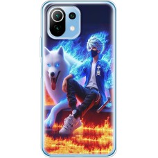 Чохол з аніме для Xiaomi Mi 11 Lite Mixcase герої на відпочинку