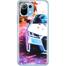 Чохол для Xiaomi Mi 11 Lite MixCase асорті біле авто