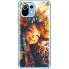 Чохол для Xiaomi Mi 11 Lite MixCase асорті дівчинка