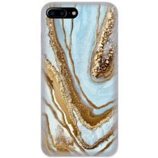 Чохол для iPhone 7 Plus / 8 Plus MixCase мармур світло-бірюзовий I