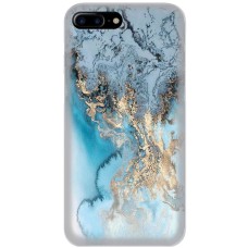 Чохол для iPhone 7 Plus / 8 Plus MixCase мармур бірюзовий мікс