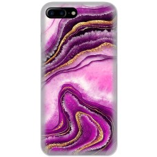 Чохол для iPhone 7 Plus/8 Plus MixCase рожевий мармур