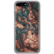 Чохол для iPhone 7 Plus/8 Plus MixCase мармур темно-зелений