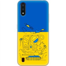 Чохол для Samsung Galaxy A01 (A015) MixCase патріотичні разом до перемо