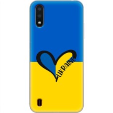 Чохол для Samsung Galaxy A01 (A015) MixCase патріотичні Ukraine