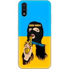 Чохол для Samsung Galaxy A01 (A015) MixCase патріотичні Слава Україні - Героям Слава