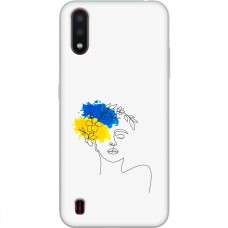 Чохол для Samsung Galaxy A01 (A015) MixCase патріотичні Україна