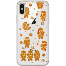 Чохол для iPhone X / Xs MixCase Новий рік печево зоряні війни