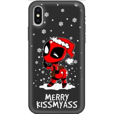 Чохол для iPhone Xs Max MixCase Новий рік Merry KissMyAss