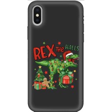 Чохол для iPhone Xs Max MixCase Новий рік Rex the halls