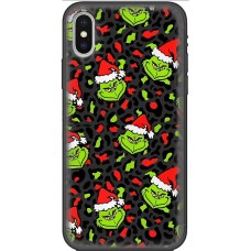 Чохол для iPhone Xs Max MixCase Новий рік леопардовий Грінч