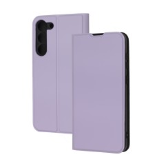 Чохол книжка Fibra для Samsung Galaxy S23+ (S916) бузковий
