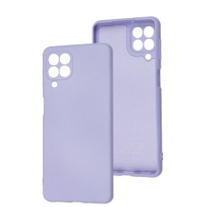 Чохол для Samsung Galaxy M53 (M536) Wave colorful light purple
