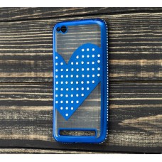 Чохол для Xiaomi Redmi 5a Kingxbar серце синій