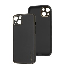 Чохол для iPhone 14 Plus Leather Xshield black