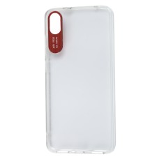 Чохол для Xiaomi Redmi 7A Epic clear прозорий/червоний