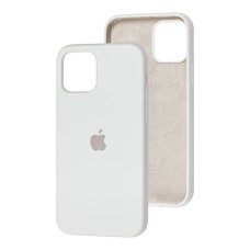 Чохол для iPhone 12 mini Silicone Full білий
