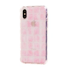 Чохол Tinsel для iPhone X / Xs рожевий