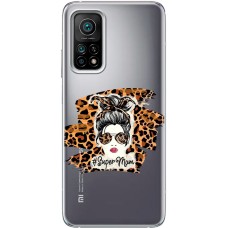 Чохол для Xiaomi Mi 10T / Mi 10T Pro MixCase Леопард super mom
