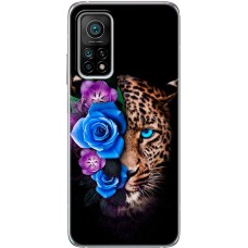 Чохол для Xiaomi Mi 10T / Mi 10T Pro MixCase Леопард у квітах