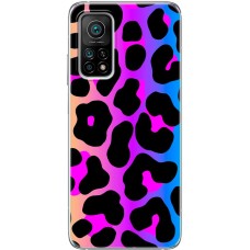Чохол для Xiaomi Mi 10T / Mi 10T Pro MixCase Леопард неон