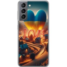 Чохол для Samsung Galaxy S21 (G991) MixCase асорті Серце LOVE
