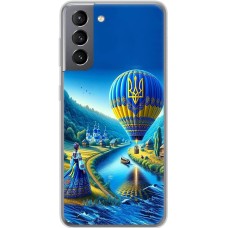 Чохол для Samsung Galaxy S21 (G991) MixCase асорті повітряна куля