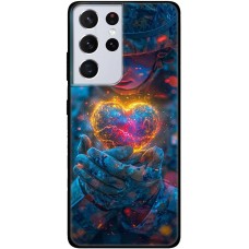 Чохол для Samsung Galaxy S21 Ultra (G998) MixCase асорті тепло Серця