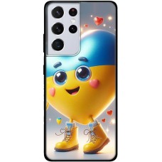Чохол для Samsung Galaxy S21 Ultra (G998) MixCase асорті Cерце