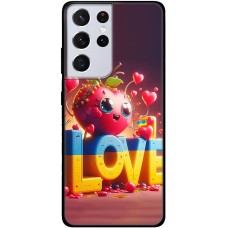 Чохол для Samsung Galaxy S21 Ultra (G998) MixCase асорті LOVE