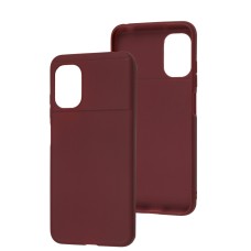 Чохол для Xiaomi Poco M5 Candy бордовий