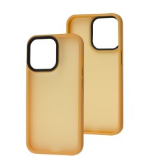 Чохол для iPhone 13 Pro WAVE Matte Colorful orange
