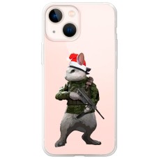 Чохол для iPhone 13 MixCase Новий рік кролик захисник