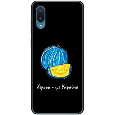 Чохол для Samsung Galaxy A02 (A022) MixCase патріотичні Херсонський арбуз