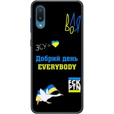 Чохол для Samsung Galaxy A02 (A022) MixCase патріотичні everybody