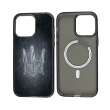 Чохол для iPhone 13 Pro Max MixCase MagSafe MagSafe патріотичний Герб із колосків