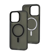 Чохол для iPhone 15 Pro Max Berlia Smooth MagSafe black
