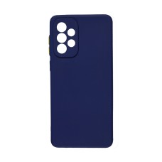 Чохол для Samsung Galaxy A73 Square Full camera no logo синій