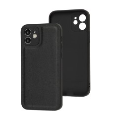 Чохол для iPhone 12 Eco Leather black