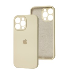 Чохол для iPhone 14 Pro Max Square Full camera antique white