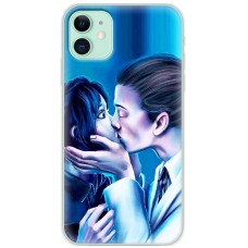 Чохол для iPhone 12 mini Mixcase Венздей поцілунок