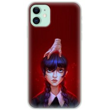 Чохол для iPhone 12 mini Mixcase Венздей арт з Речю