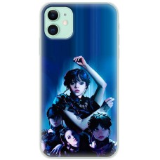 Чохол для iPhone 12 mini Mixcase Венздей арт танець