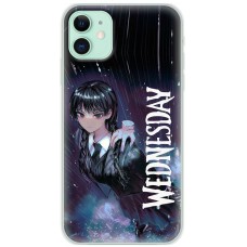Чохол для iPhone 12 mini Mixcase Венздей аніме