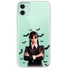 Чохол для iPhone 12 mini Mixcase Венздей кажани